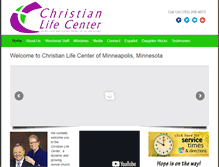 Tablet Screenshot of clcministries.org